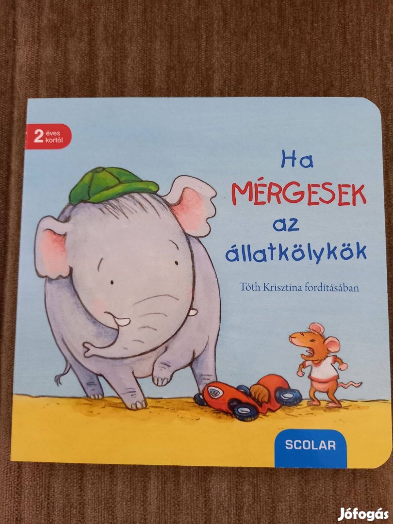 Új Ha mérgesek az állatkölykök gyermekkönyv