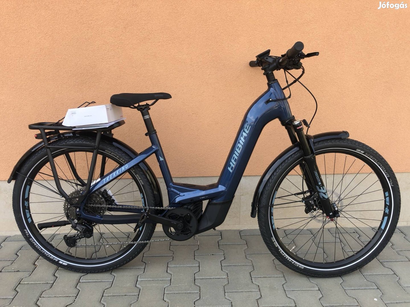 Új Haibike Trekking 8, CX 750Wh kiox, S vázméret, 1 év garancia