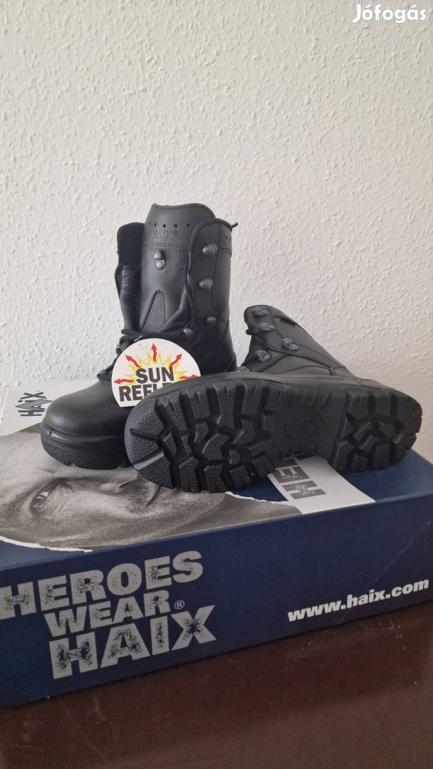 Új Haix gore-tex membrános teljes bőr bakancs 38-as