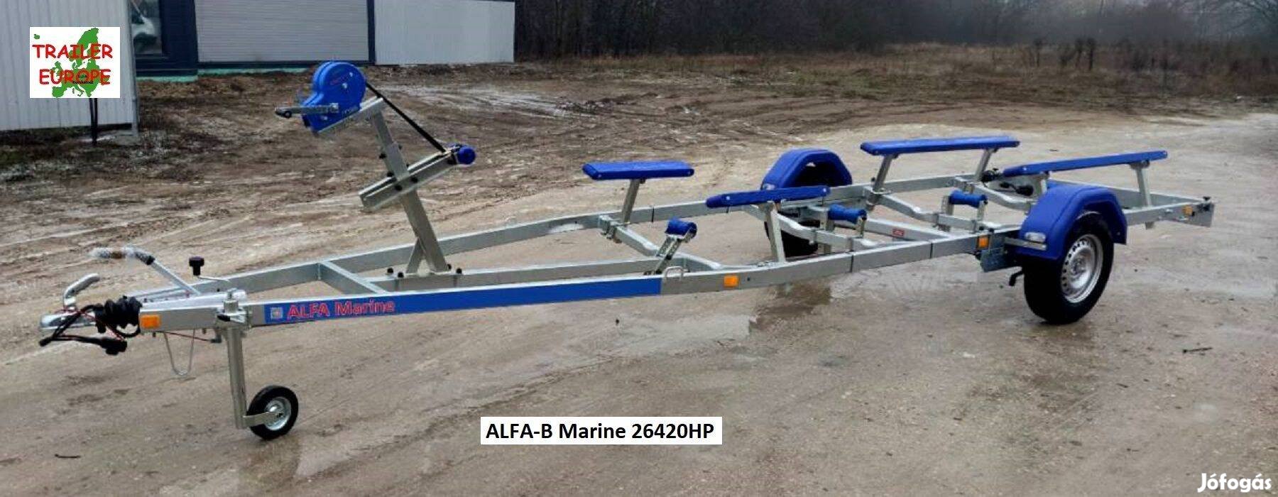 Új Hajószállító 6,4 méteres hajóig Alfa 26420HP.130A