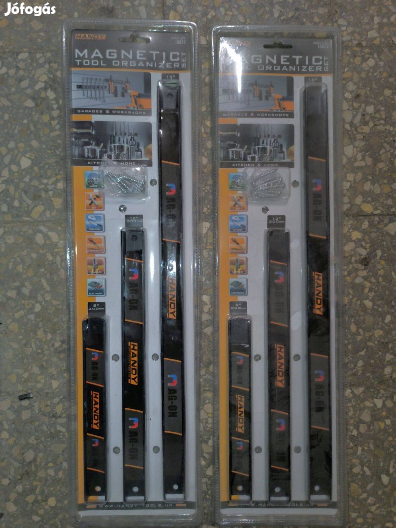 Új Handy Mágneses Szerszámtartó Készlet 3 részes 2 csomag