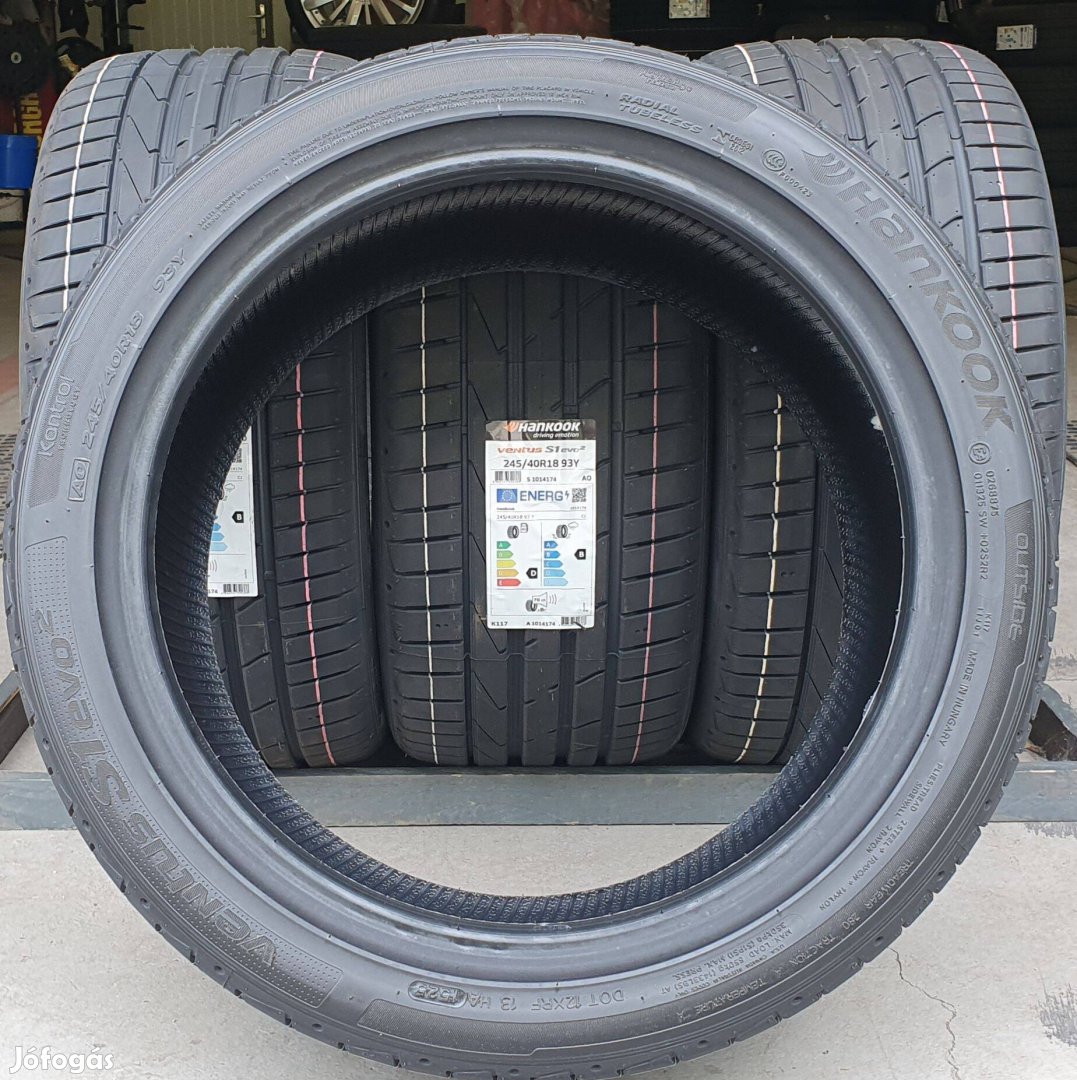 Új Hankook Ventus S1 Evo 3 A0 245/40 R18 nyári gumi 4db 2025. /G373