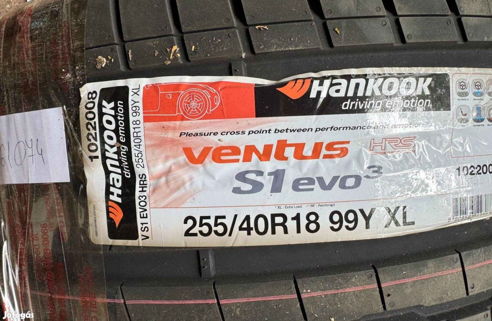 Uj Hankook Ventus S1 evo3 255/40 R18 Nyari Auto Gumi Gumiabroncs