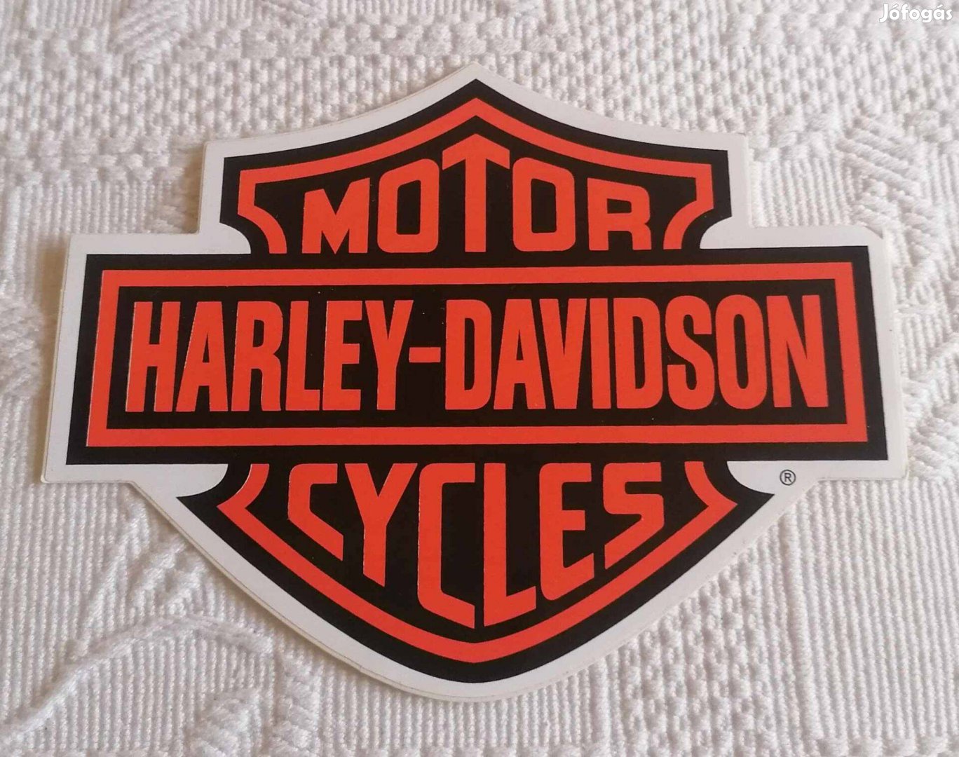 Új Harley-Davidson Motorkerékpár Logó Matrica Öntapadós