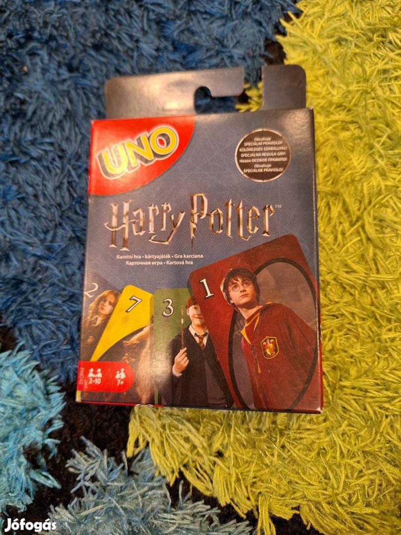 Új Harry Potter Uno kártya, 7+