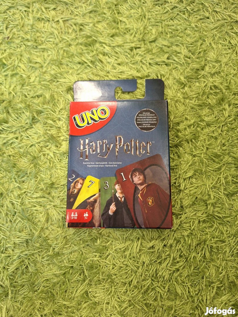 Új Harry Potter Uno kártya, 7+