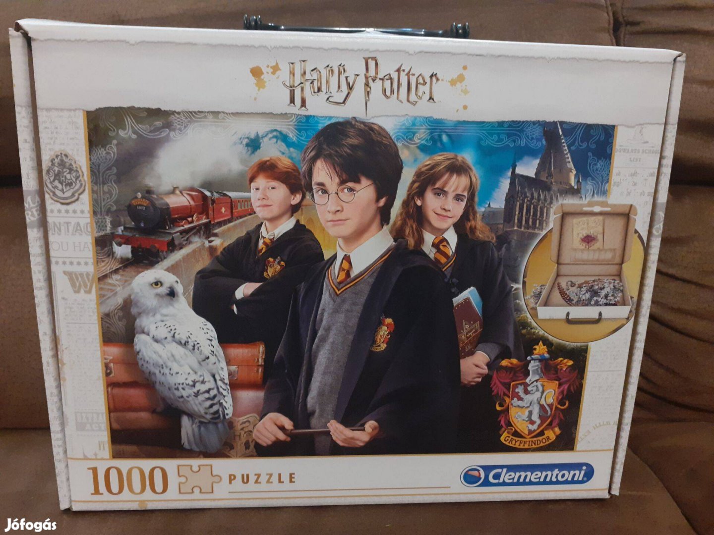 Új Harry Potter puzzle 1000 db bőröndben