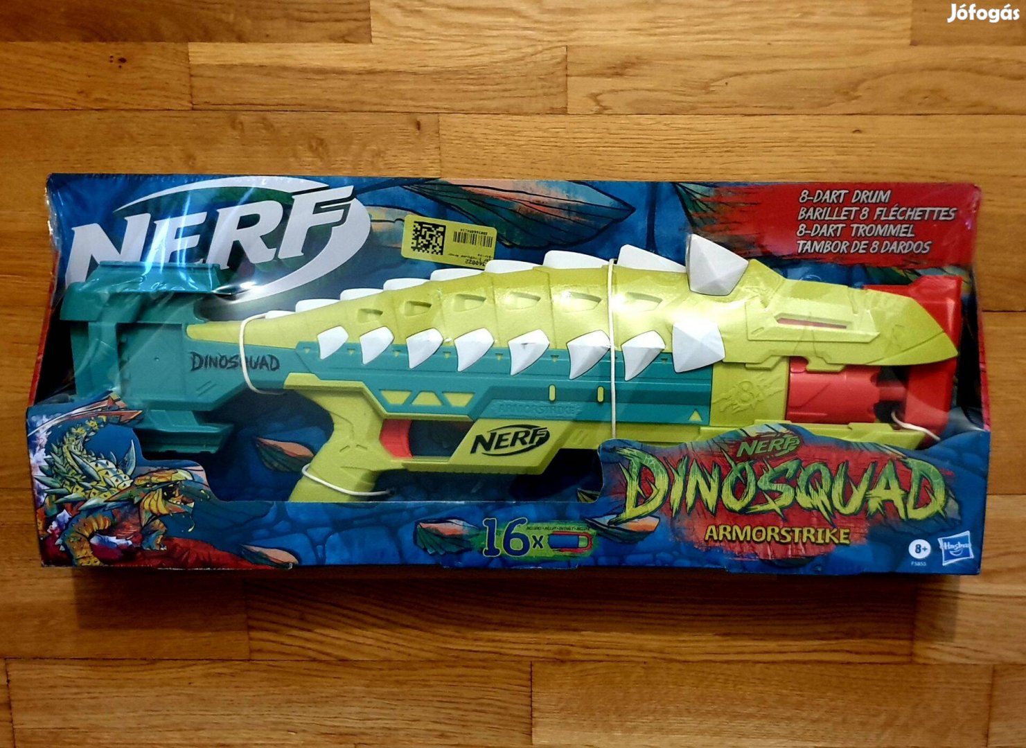 Uj Hasbro Nerf Dinosquad Armorstrike játékpuska játék puska 55 cm