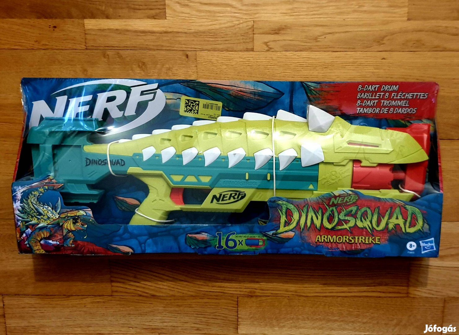 Uj Hasbro Nerf Dinosquad Armorstrike játékpuska játék puska 55 cm