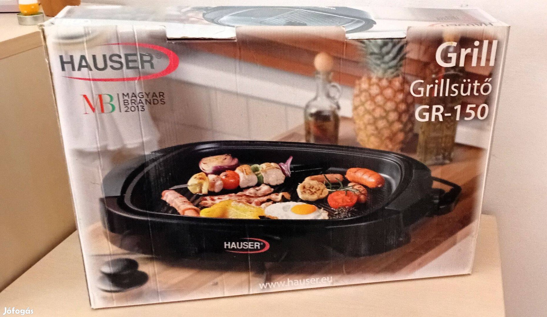 Új Hauser GR-150 grillsütő