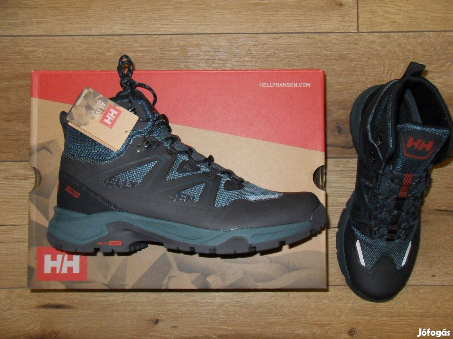 Új Helly Hansen ffi Vízálló Túrabakancs 44-es.bth:29cm