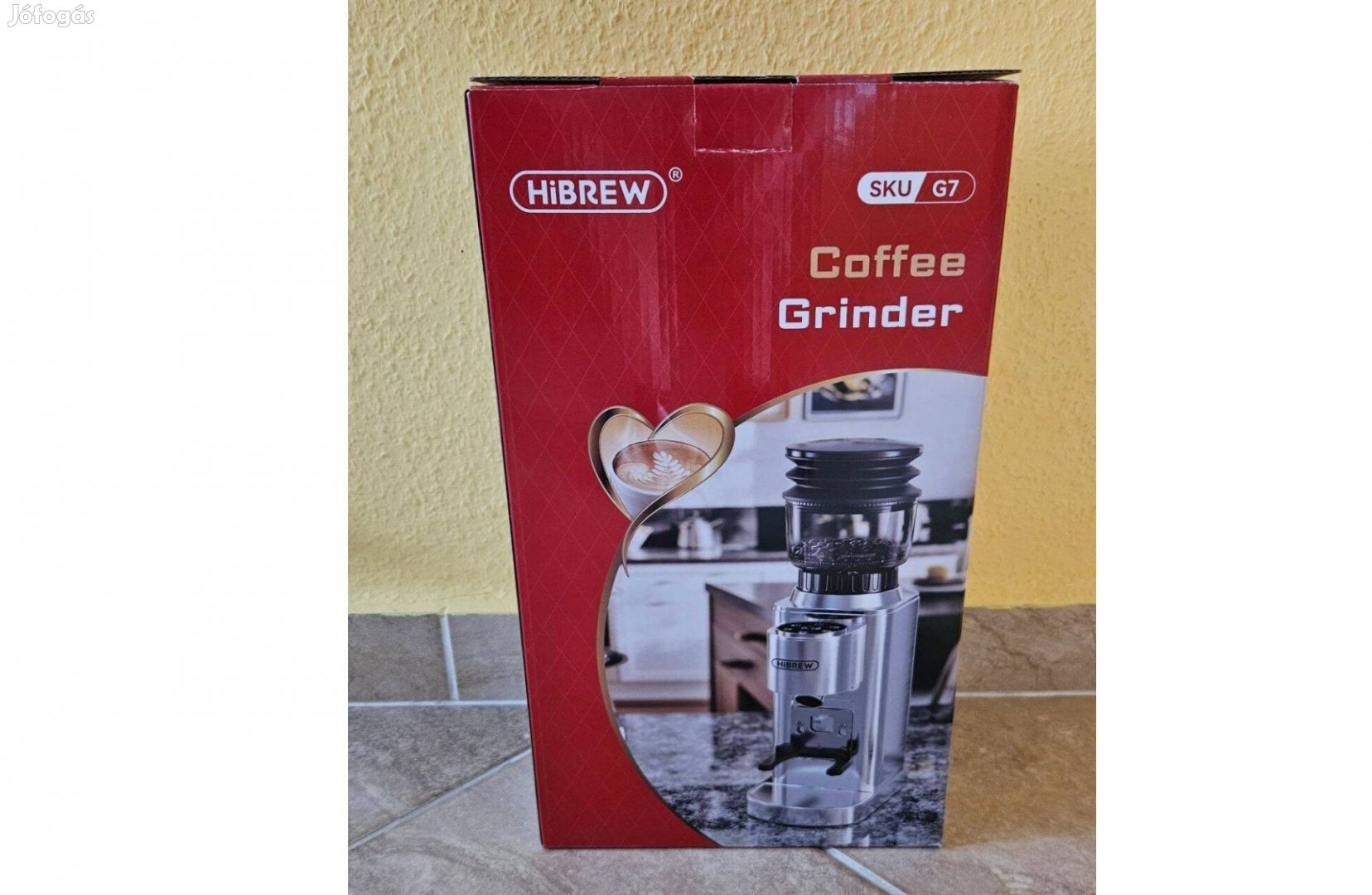 Új Hibrew G7 kávéőrlő kávédaráló