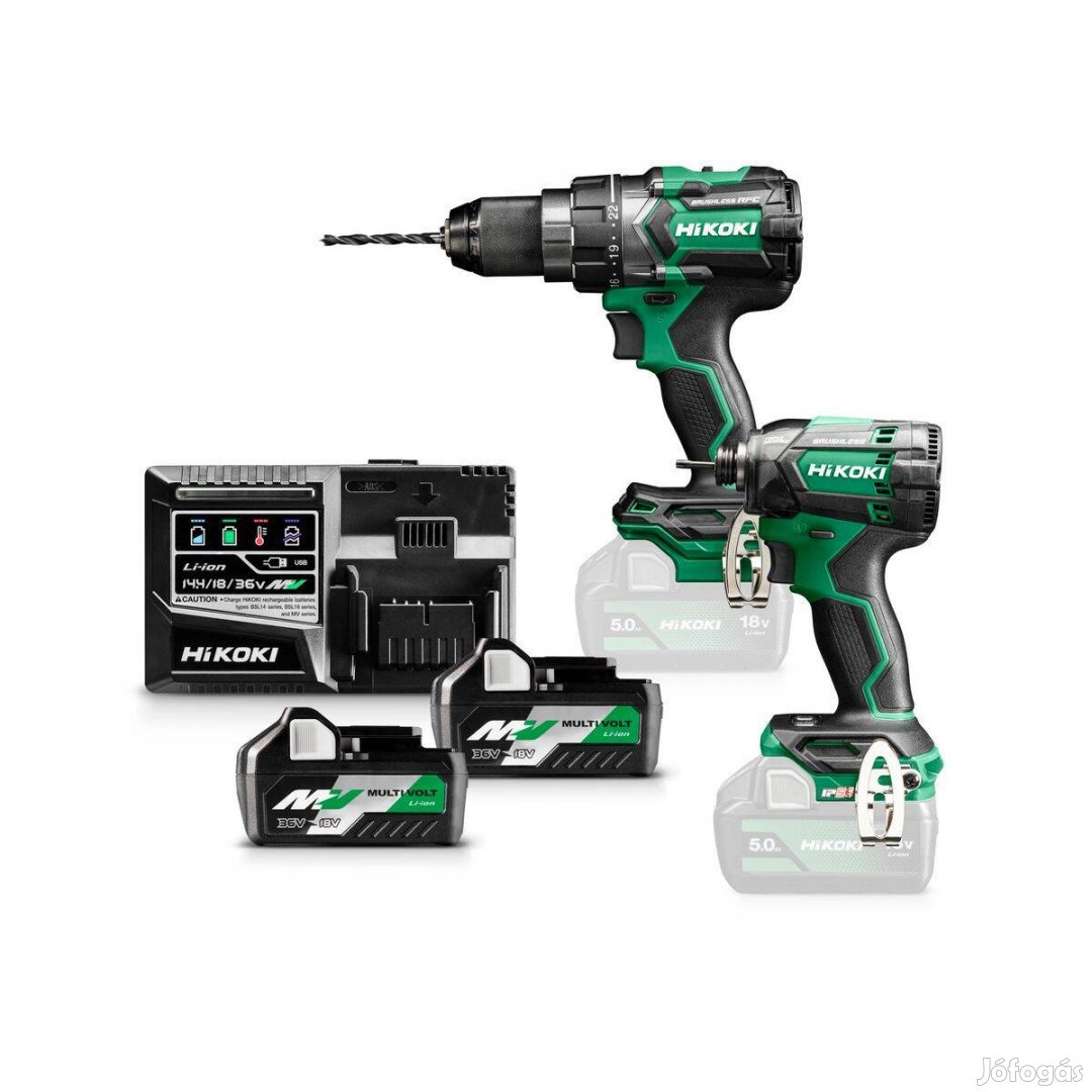 Új Hikoki KC18DA-DS Akkus csomag 18V Li-ion (DS18DA+WH18DA)