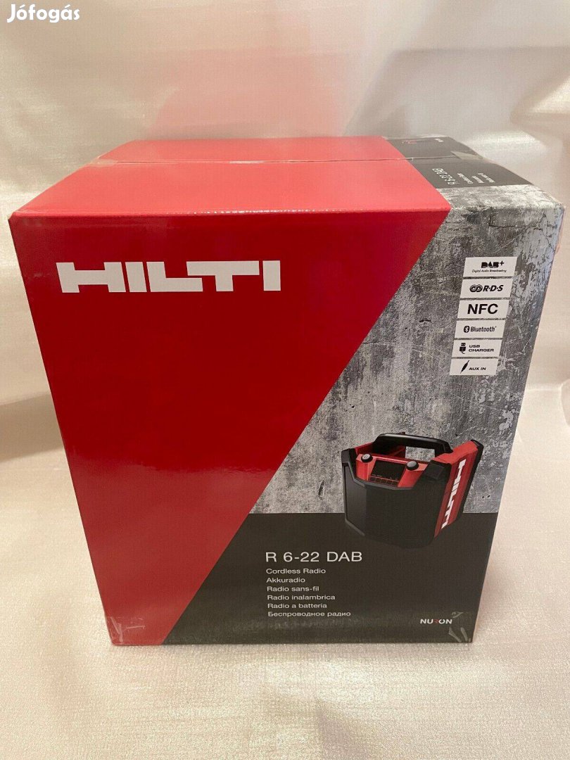 Új Hilti Nuron Rádió