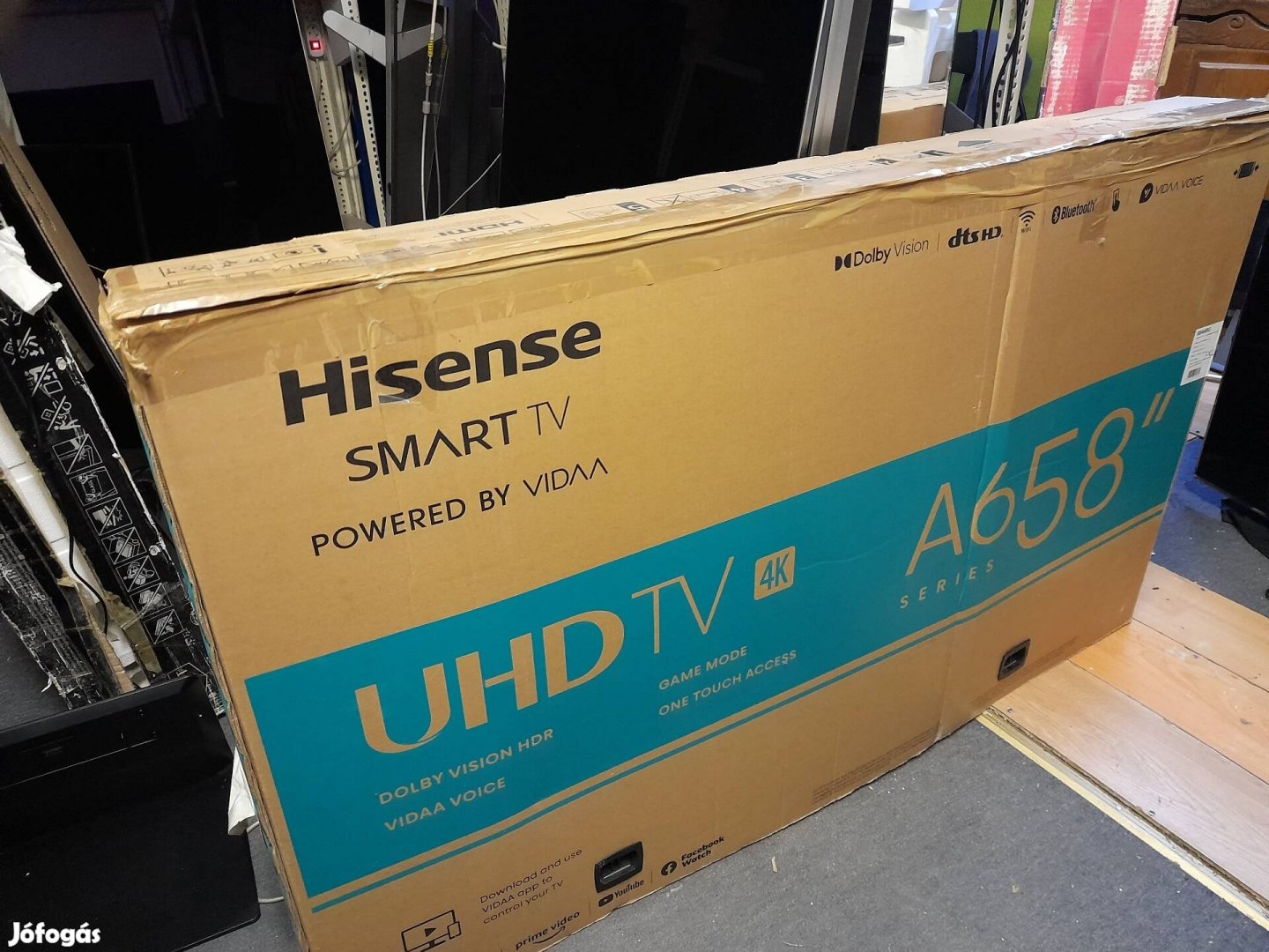 Új Hisense smart Tv eladó!150Cm.Akció.