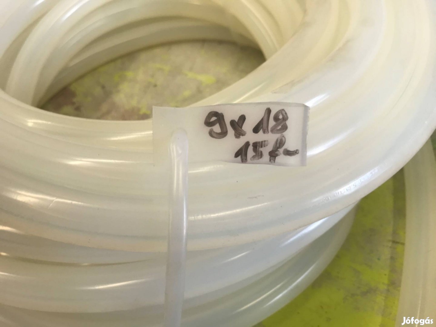 Új Hőálló szilikon cső 18/9mm 24,5m
