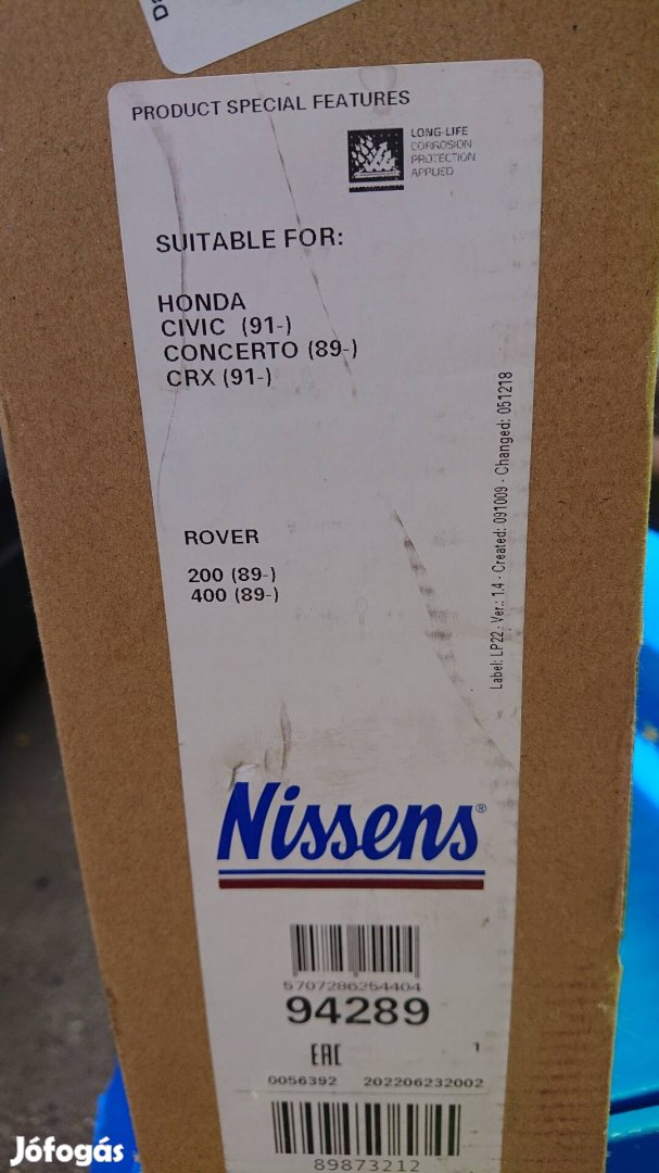 Új Honda Klímahűtő Eladó, 94289
