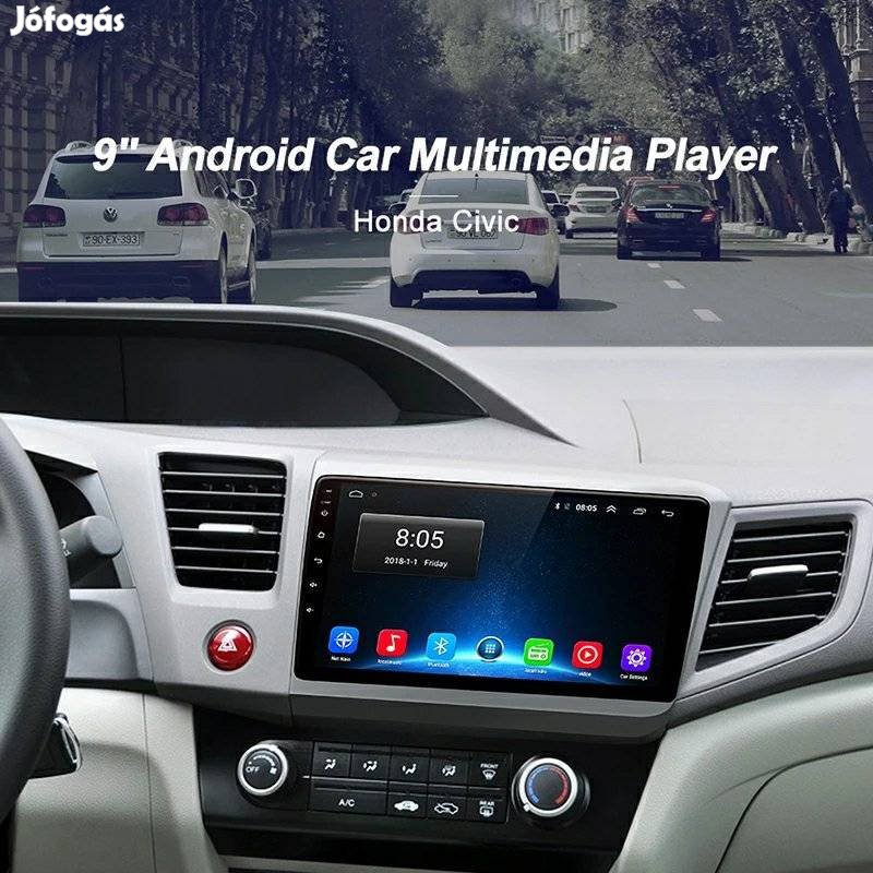 Új Honda civic accord crv Android GPS fejegység autó