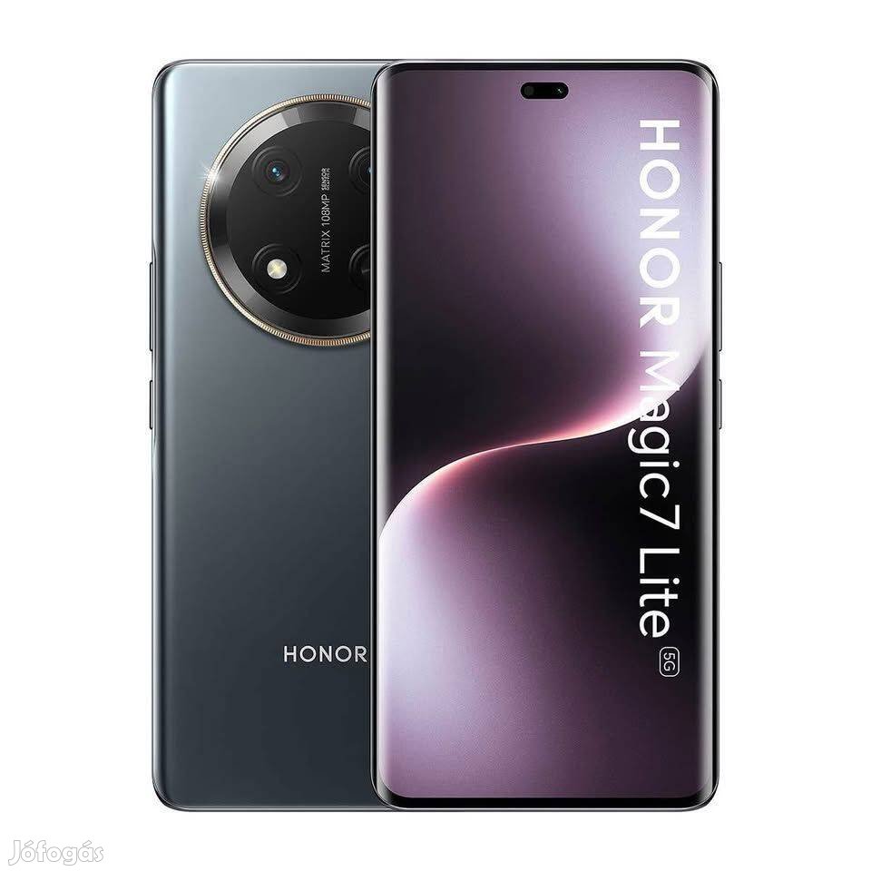 Új Honor Magic 7 Lite 5G 8512GB, fekete