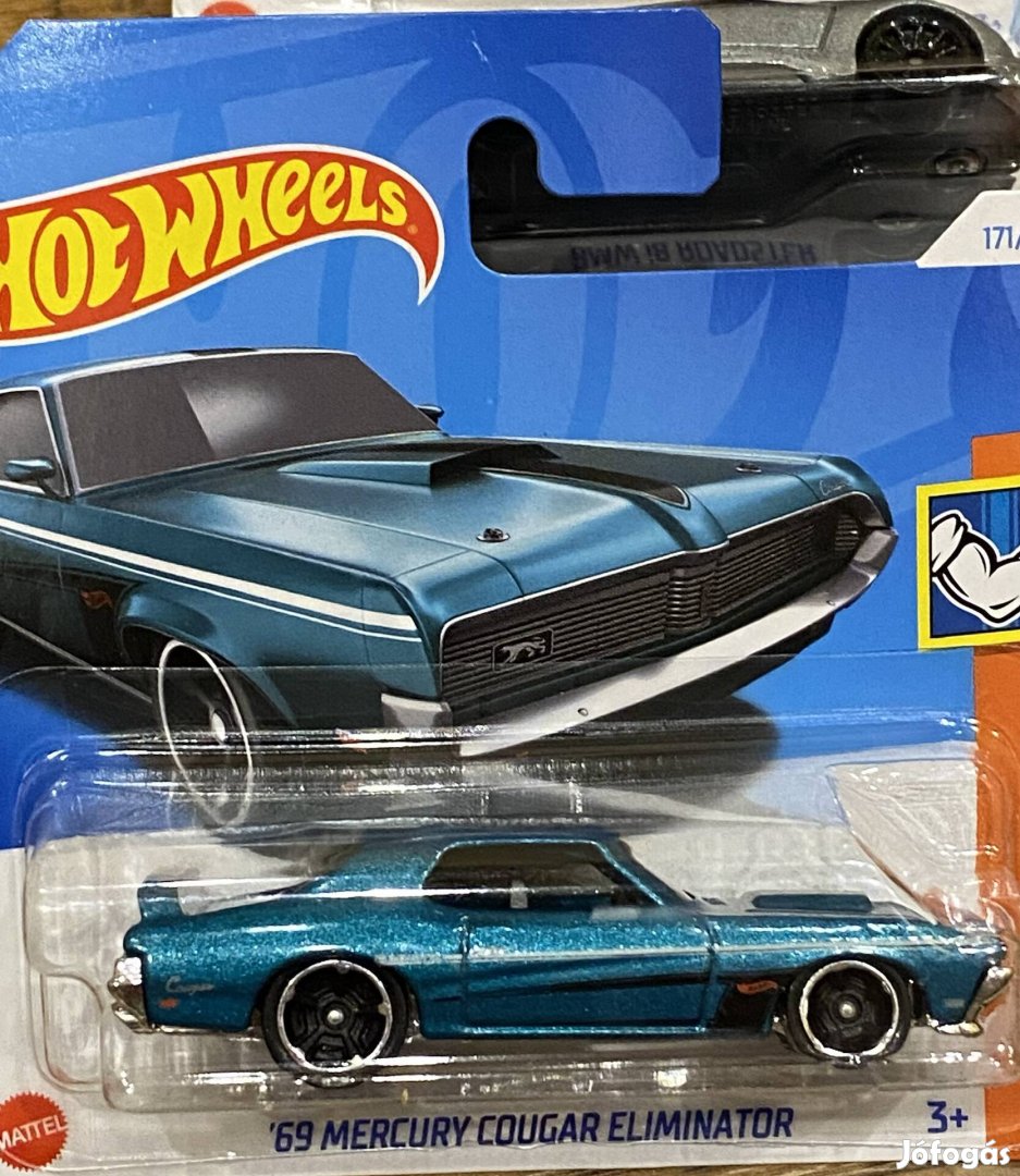 Új Hot Wheels 69' Mercury Cougar kisautó