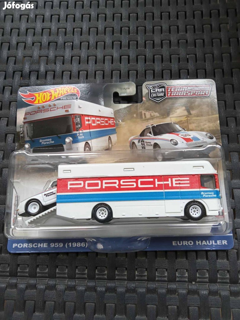 Új Hot Wheels Porsche 959 Team Transport