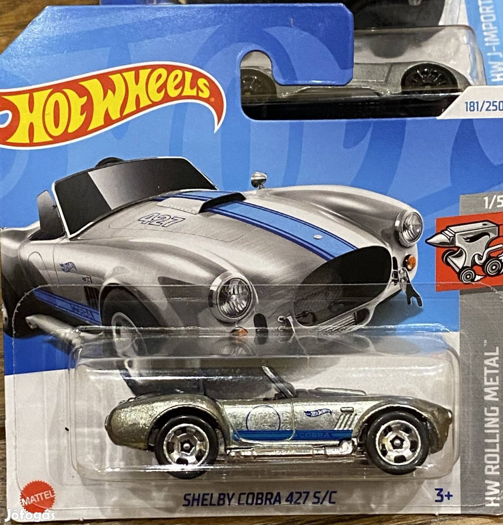 Új Hot Wheels Shelby Cobra 427 S/C