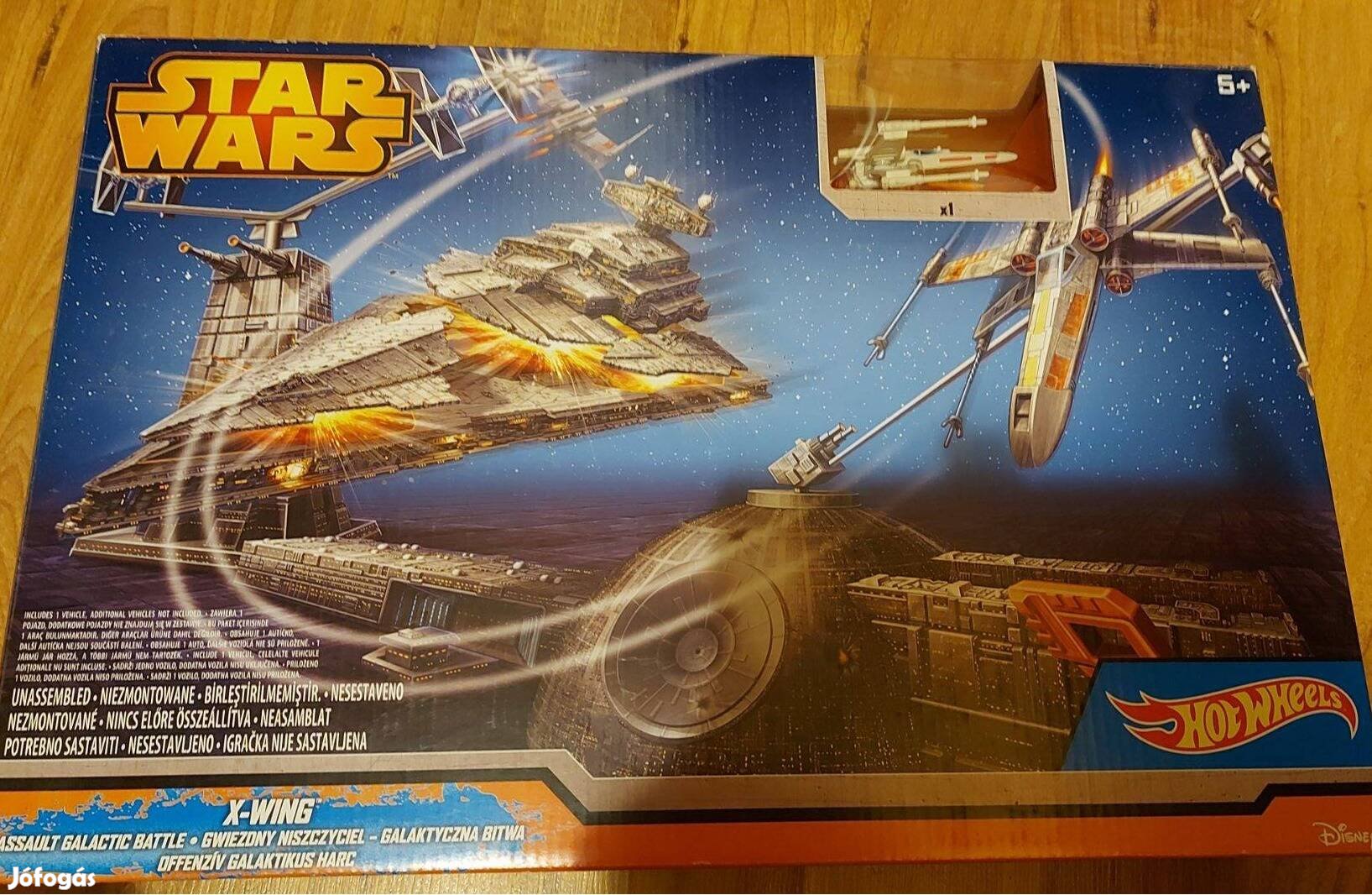 Új Hot Wheels Star Wars X-Wing Csillagromboló Galaktikus Csata