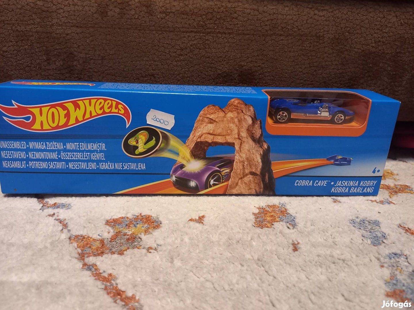 Új Hot Wheels kobra barlangja alap pálya kilövővel