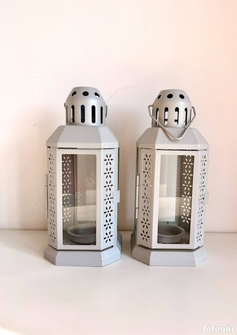 Új IKEA Enrum gyertyalámpás 2 db