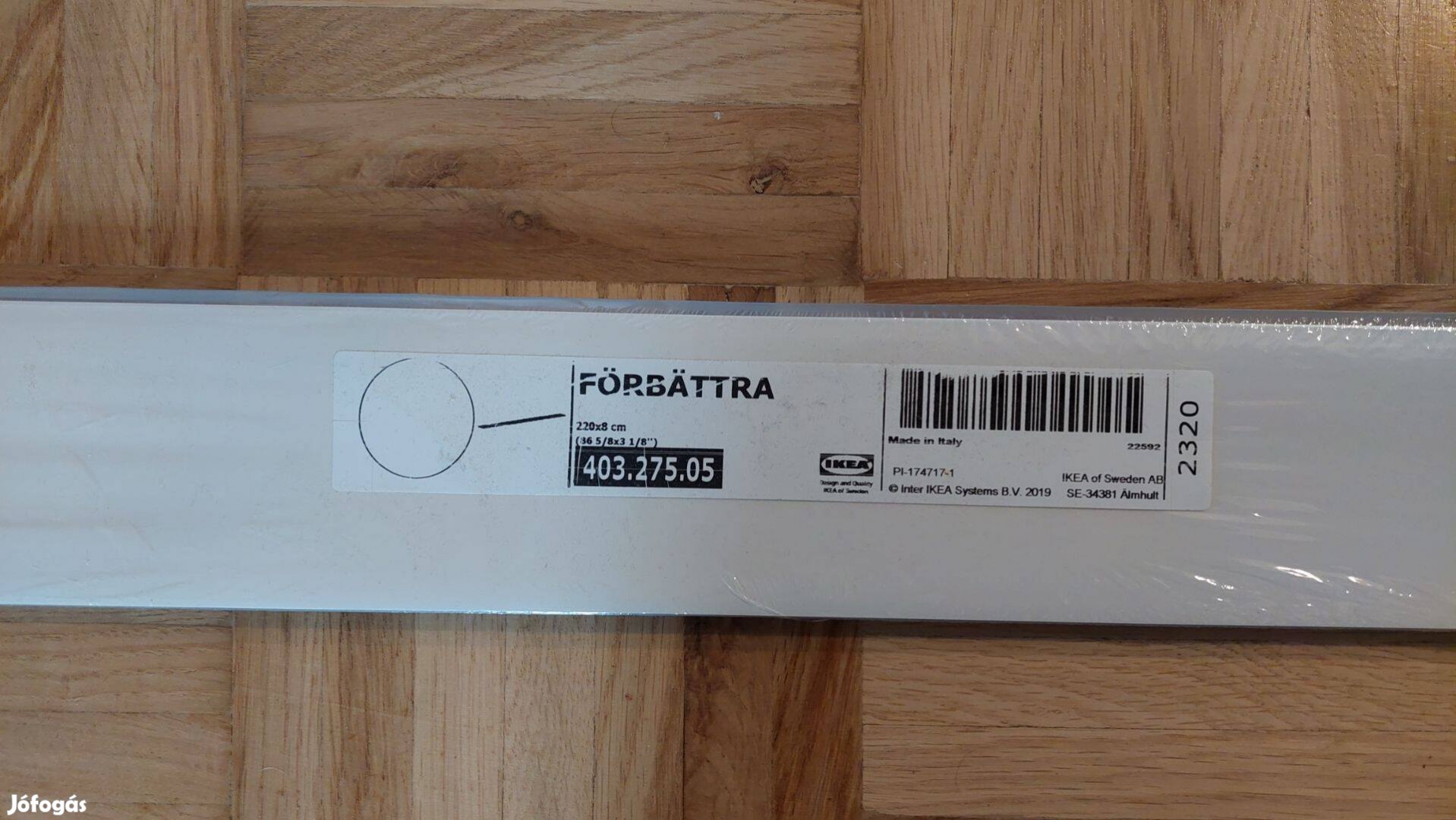 Új IKEA FörbÄTtra Lábazat, fehér