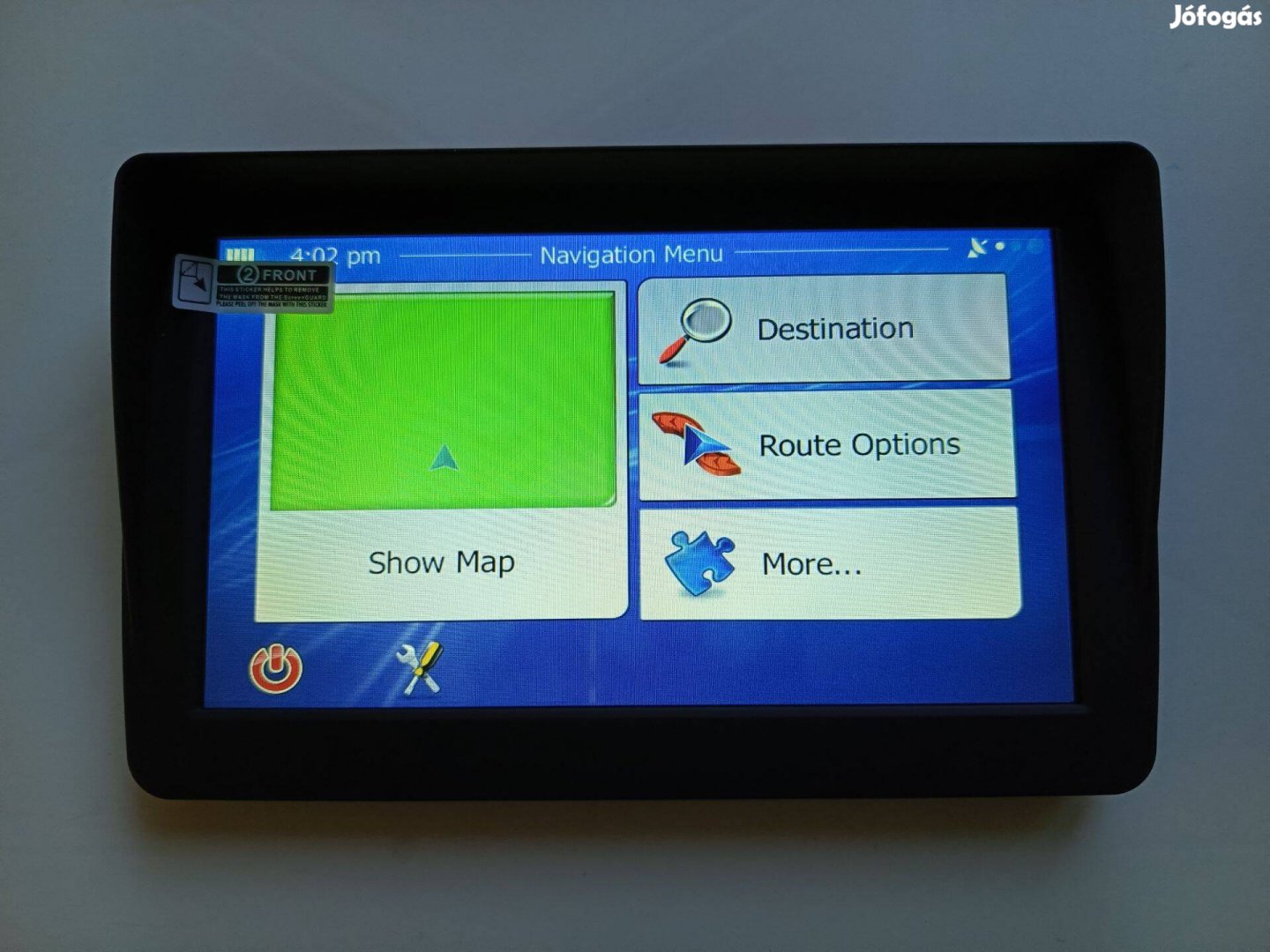 Új Igo GPS magyar EU térkép 7" nagy kijelzős - szélvédőre
