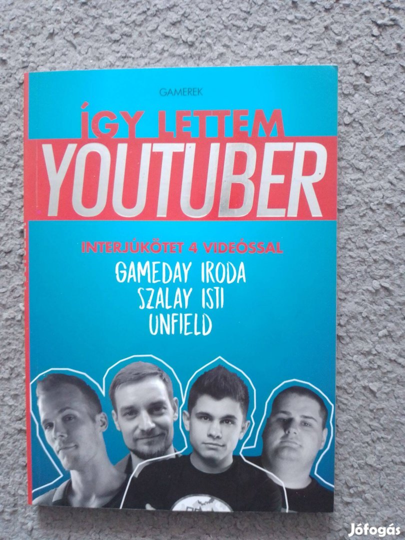 Új Így lettem youtuber - Gamerek könyv
