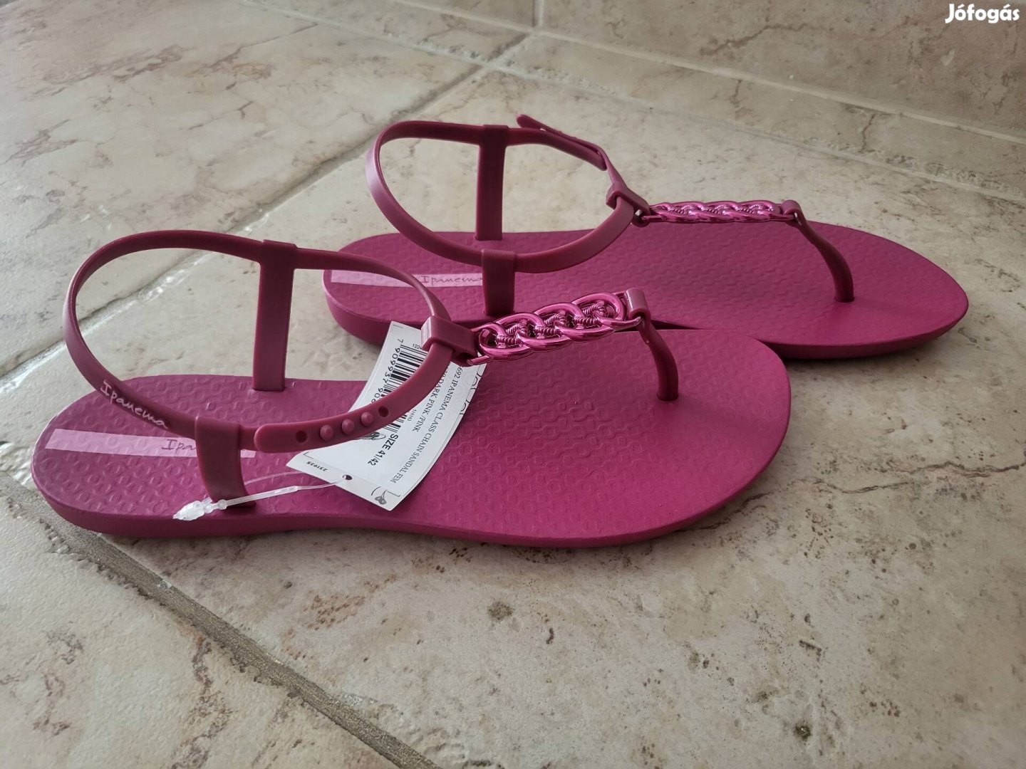 Új Ipanema szandál 41-42, dark pink