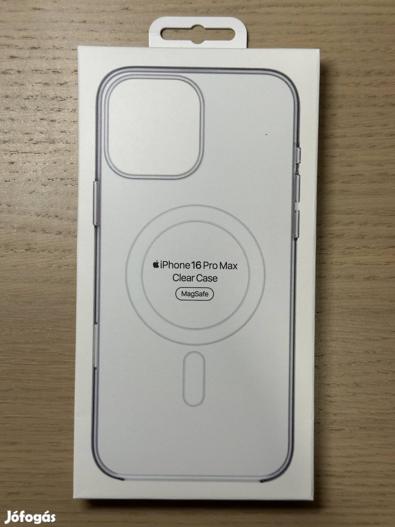 Új Iphone 16 Pro Max magsafe átlátszó clear case tok 