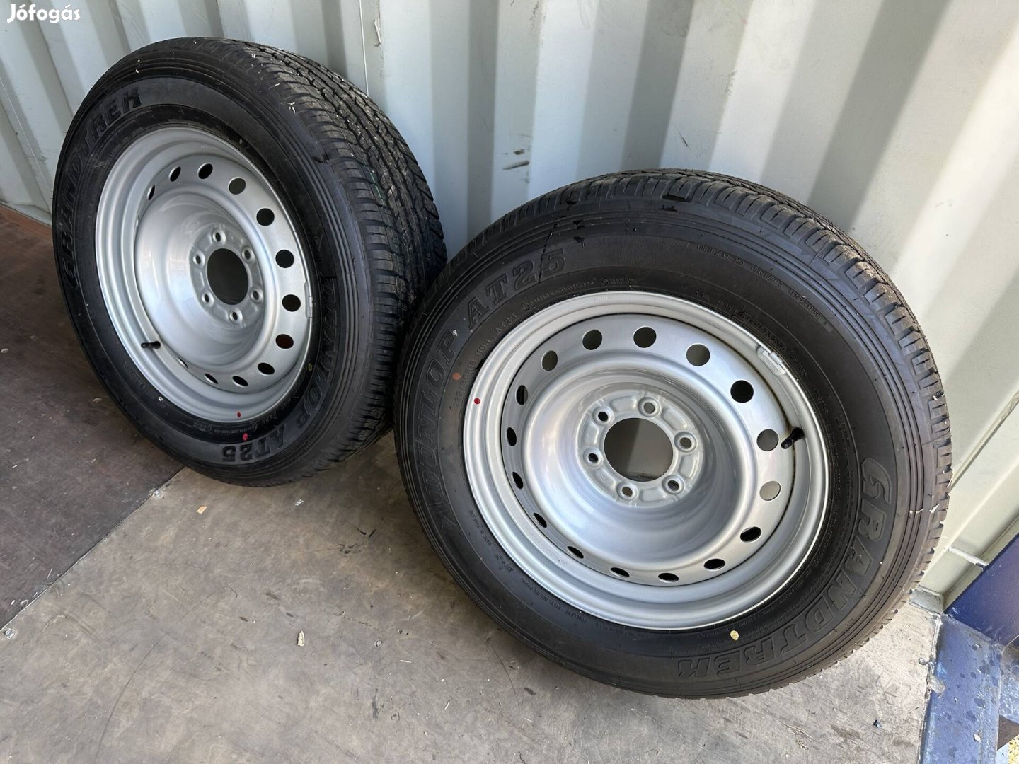 Új Isuzu D-Max 265/60R18 Dunlop nyáriszett