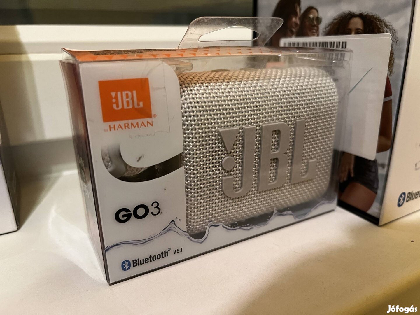 Új JBL Go 3 bluetooth hangszóró garanciával