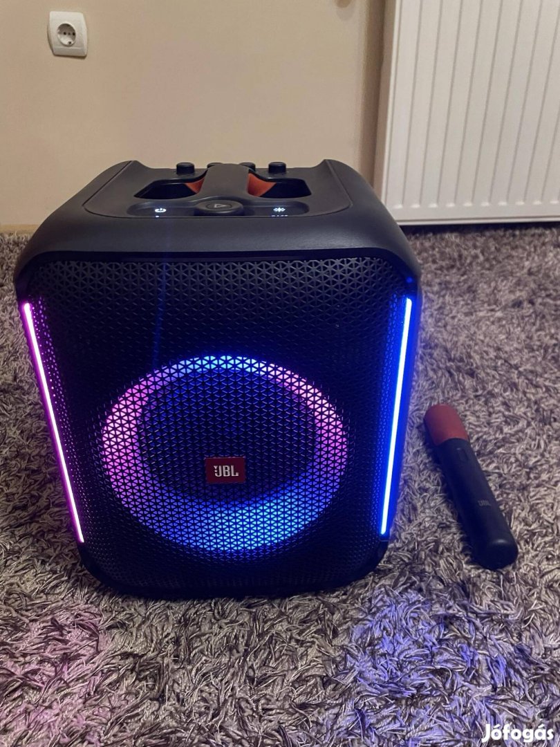 Új JBL Partybox Encore mikrofonnal dobozában garanciával