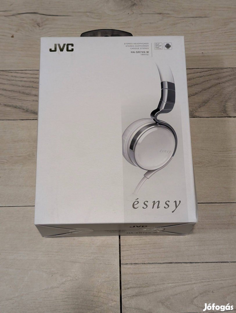 Új JVC Ésnsy HS-SR75S-W fejhallgató