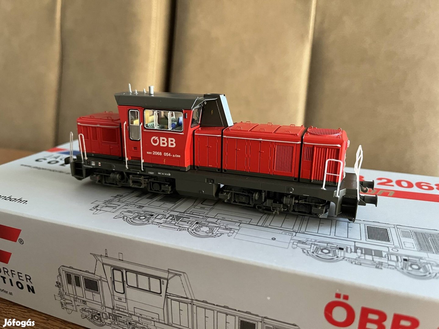 Új Jaegerndorfer JC20630 2068 054 Öbb dízelmozdony