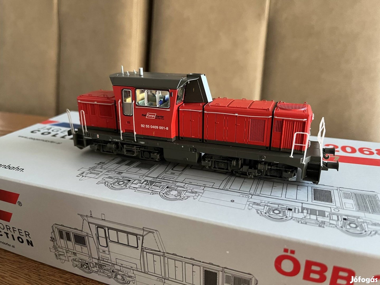 Új Jaegerndorfer JC20662 Rail Cargo Carrier dízelmozdony