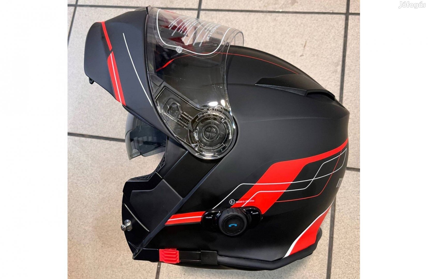 Új Japán Marushin felnyitható sisak gyári sisakbeszélővel