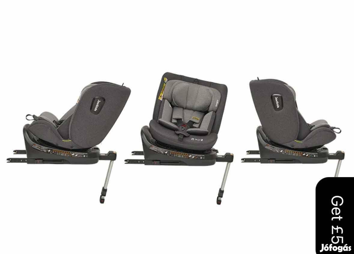 Új Jovikids Ranger gyerekülés babaülés forgatható 360 fokban isofix