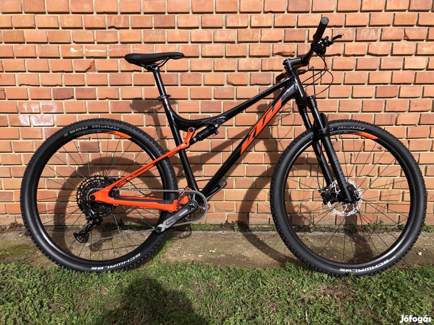 Új KTM Spark 294 fully mtb XL vázmérettel