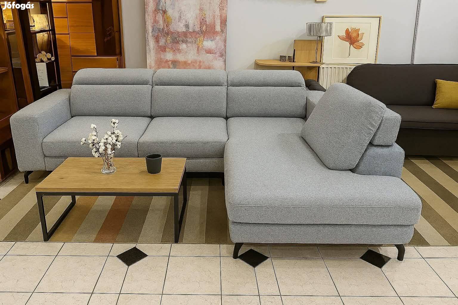 Új Kanapé Azonnal Készletről ülőgarnitúra ágyazható szürke