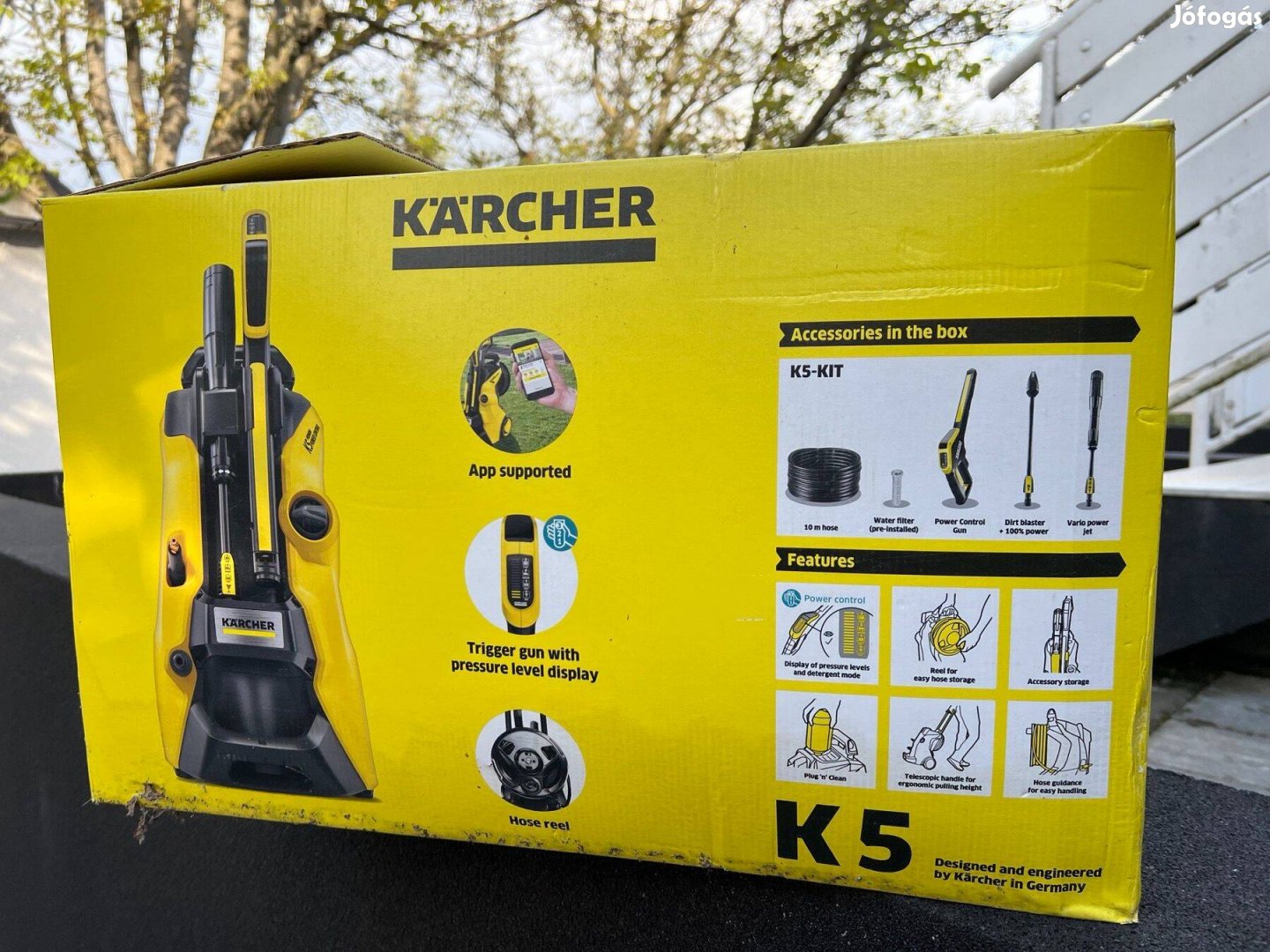 Új Karcher K5 magasnyomású mosó Eladó