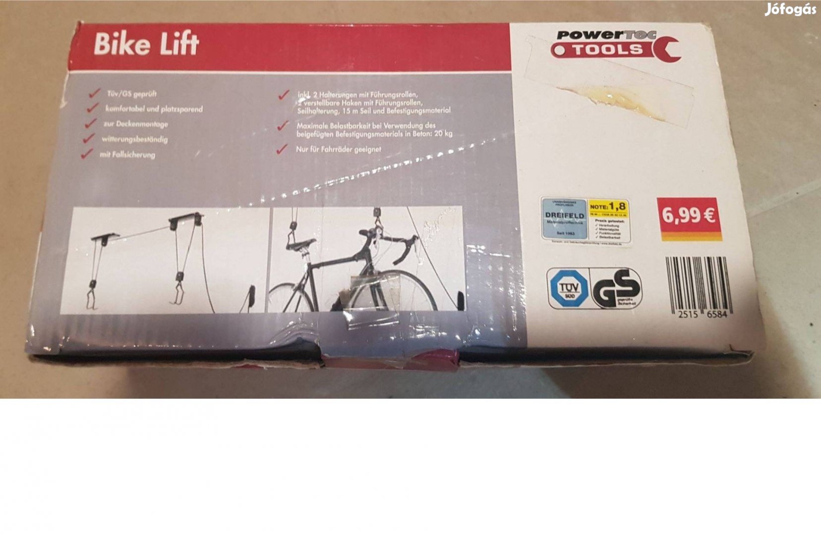 Új Kerékpár lift, akasztó, bicikli tartó