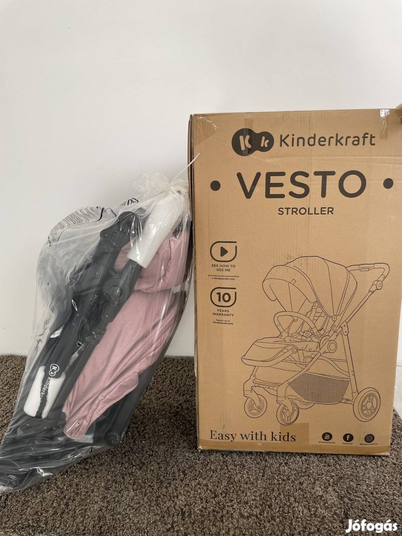 Új Kinderkraft Vesto babakocsi 