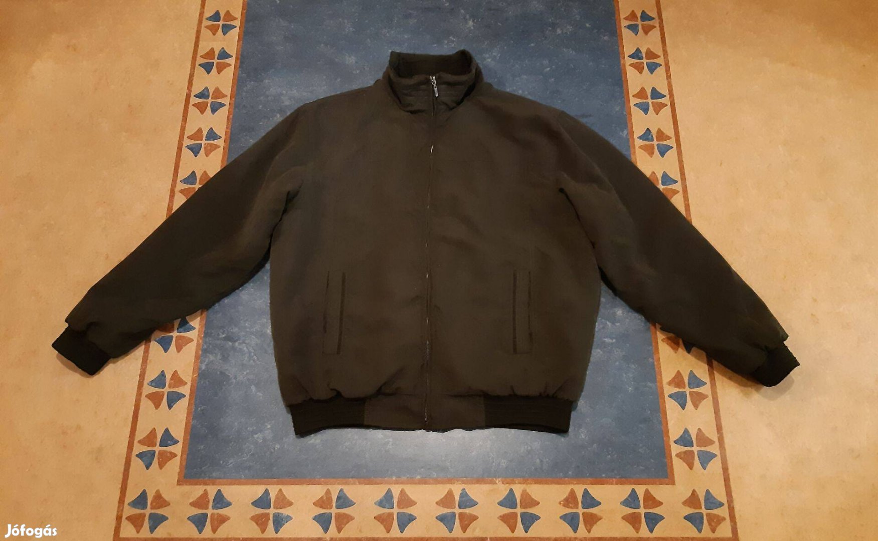 Új Kingfield(Vögele)trendi khaki férfi télikabát/dzseki 56/58 (XL/XXL)