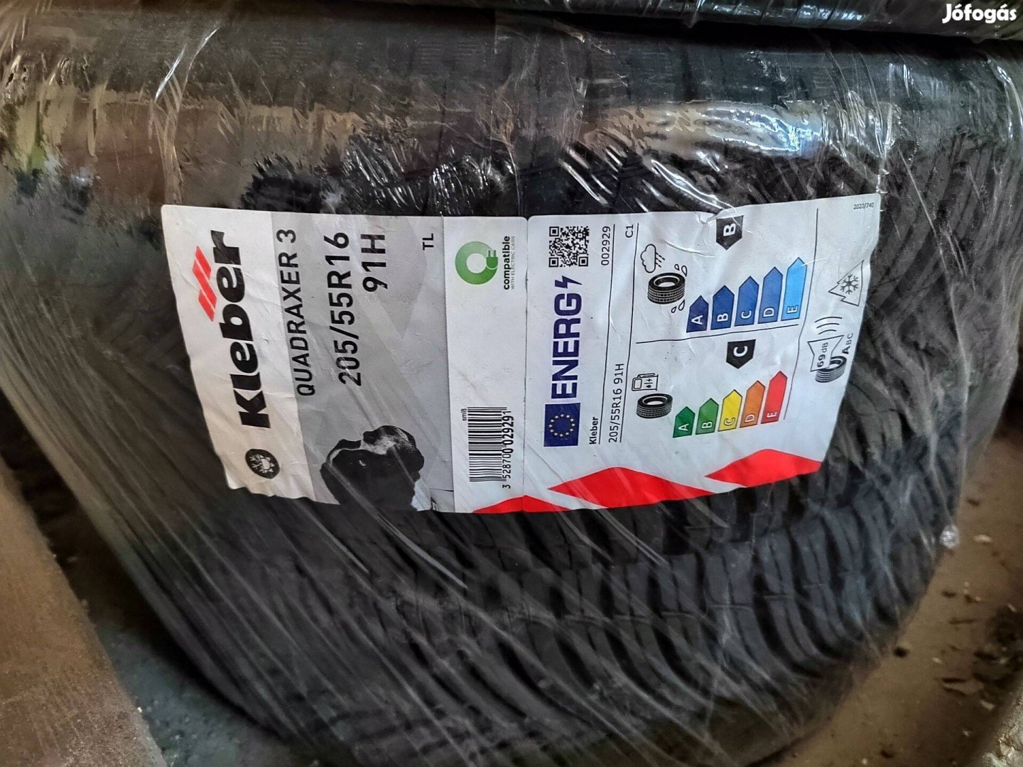 Új Kleber quadraxer 3 205/55 R16 4db