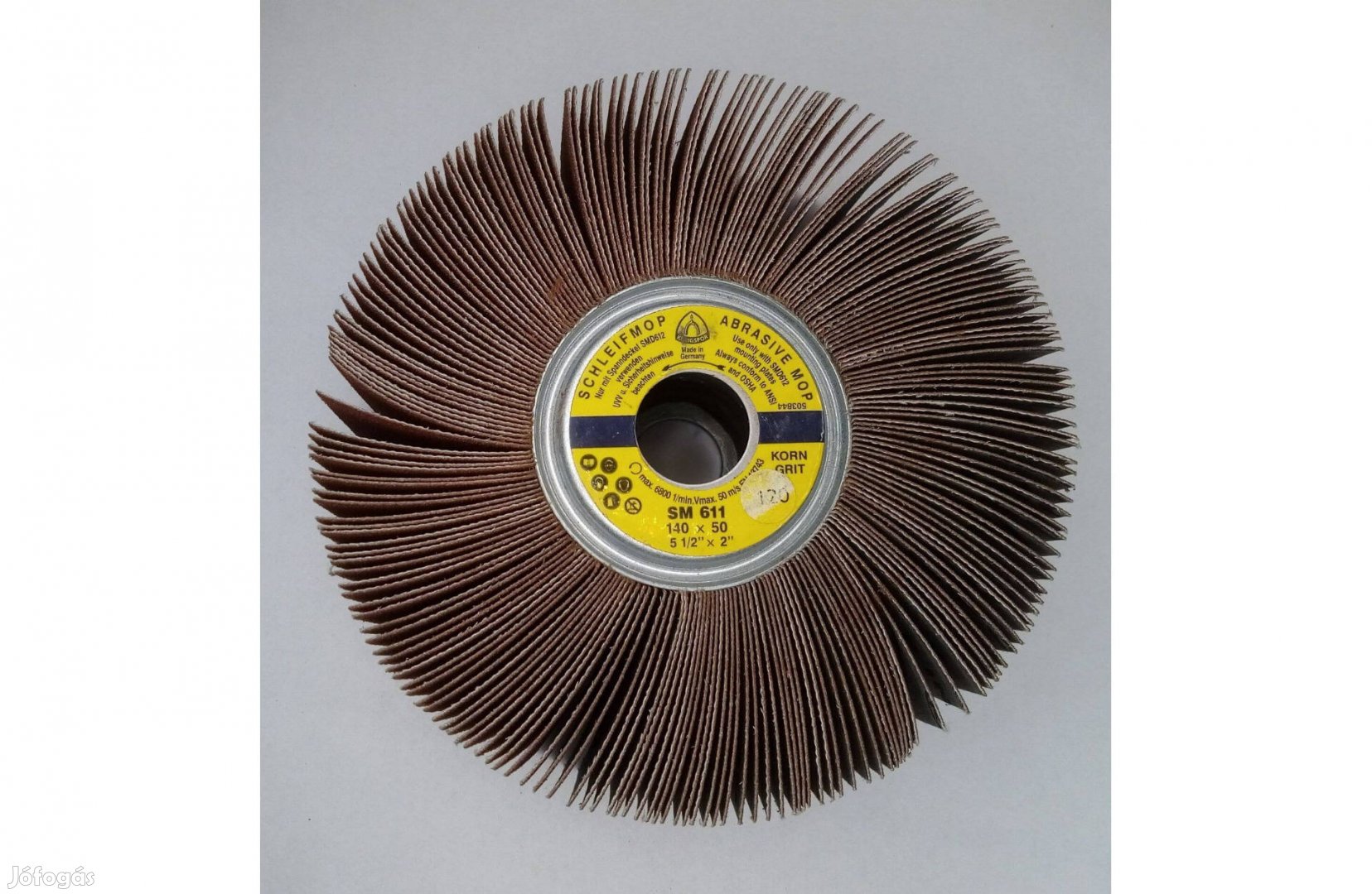 Új Klingspor SM 611 lamellás csiszolókerék 140x50mm P120